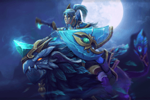 Spirit of the Emeraldine Rider Loading Screen